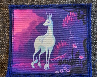 The Last Unicorn patch, cartoon, movie