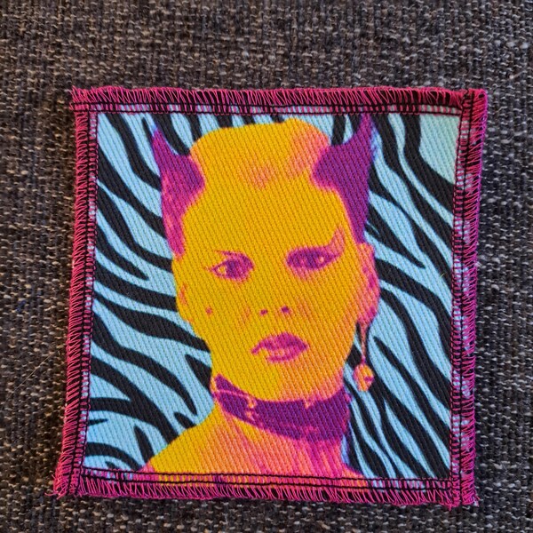 Also Catwoman-Aufnäher, Punk