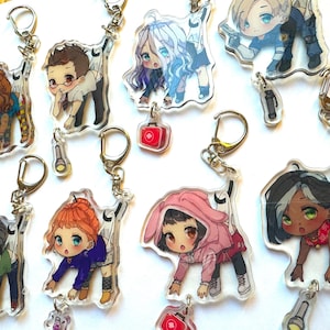 DBD Keychains - Dead by Daylight Survivor Connected Charms