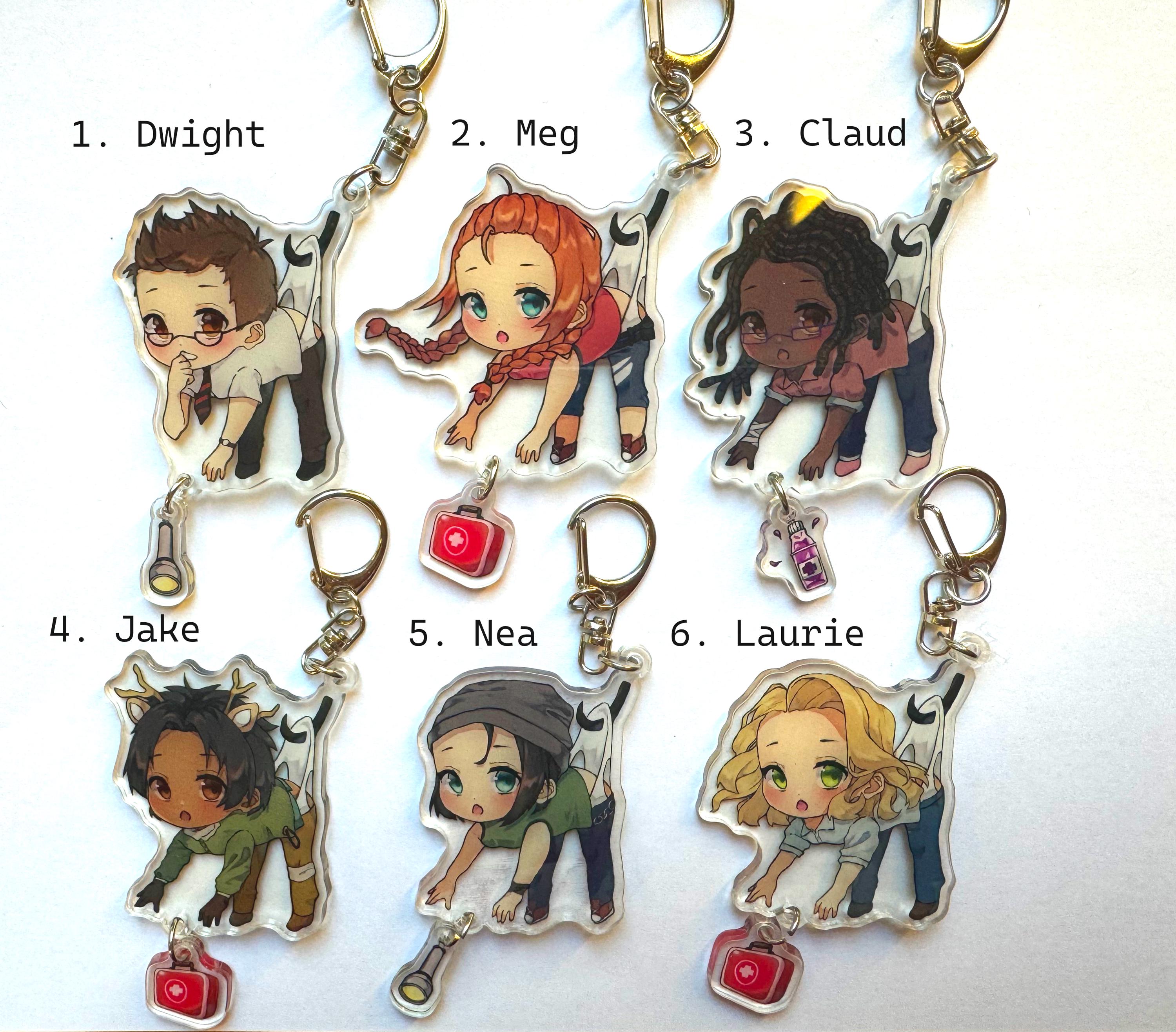 DBD Keychains - Dead by Daylight Survivor Connected Charms - Etsy