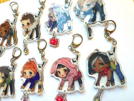 DBD Keychains - Dead by Daylight Survivor Connected Charms - Etsy