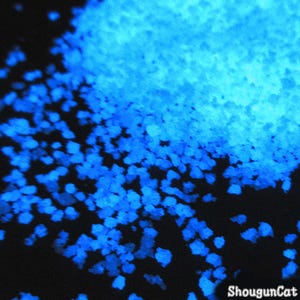 Luminous Sand Blue 10g Glow in the Dark Pigment for Resin Nail Art Decor Crafts eo7486