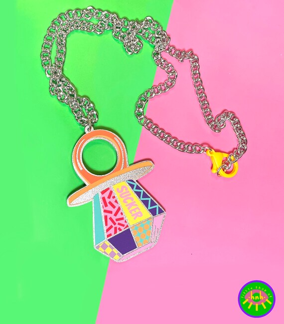 Ring pop necklace sale
