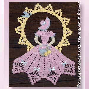 Crinoline Lady Doily Crochet Pattern PDF Christmas Gift Lady Applique  Pattern Victorian Themed Ladies Diy Craft Instant Download Mother Day -   Canada