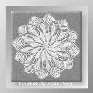 Pinwheel Sparkler Doily