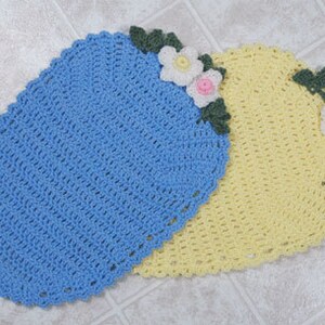 0580 Decorative Easter Egg Placemat Crochet Pattern