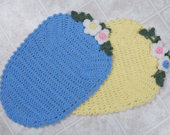 0580 Decorative Easter Egg Placemat Crochet Pattern