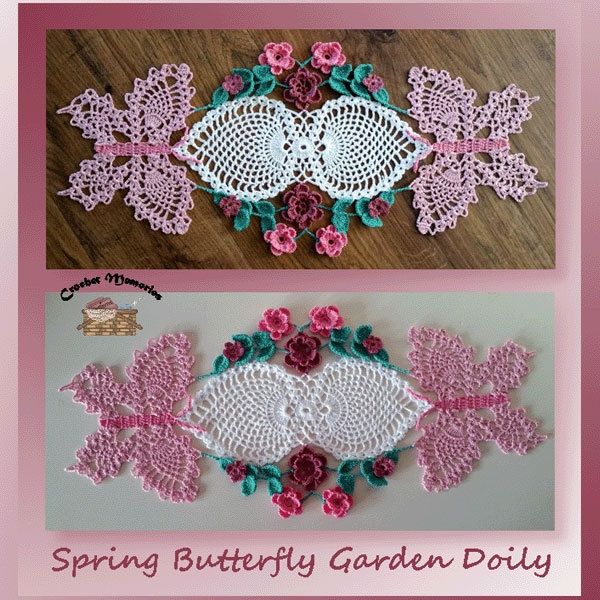 Butterfly Doily - Etsy