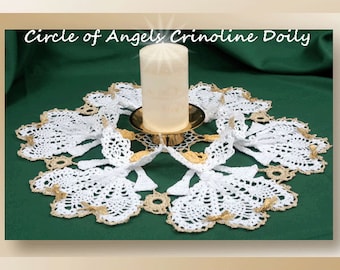 Circle of Angels Crinoline Doily