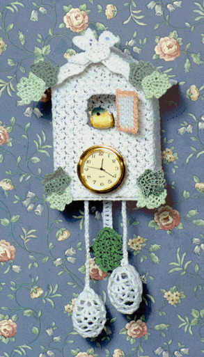 30 Crochet Clock Patterns That Keep Time in Handmade Style 11 Timeless Treasures Cuckoo Clock Crochet Pattern