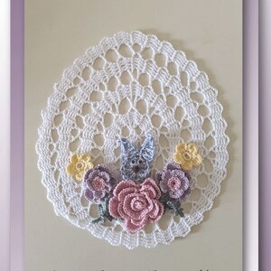 Lacy Easter Egg Doily