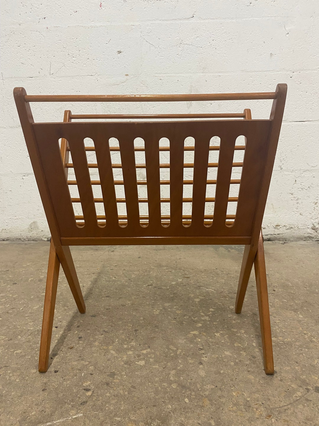 Cloths Rack Mcm MCM Magazine Rack. - Etsy