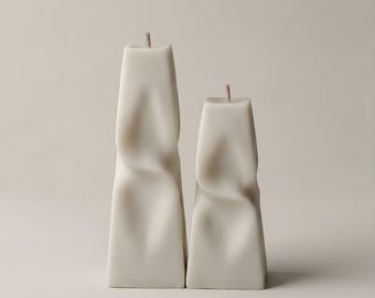 Candela a piramide attorcigliata