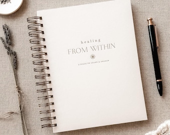 Healing Journal, Self-Care Journal, Therapy Journal, Wellness Journal, Mental Health Journal