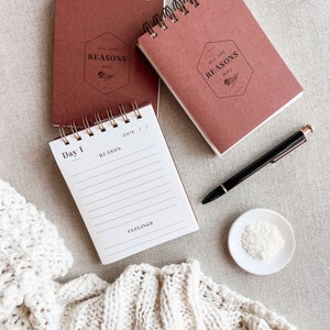 All The Reasons Why Journal, Joy Journal, Gratitude Journal, Happiness Journal, Wellness, Therapy Journal, Mindful Journal, Why I love you