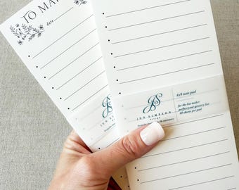To Market // Floral Note Pad, List Notepad, Grocery List, List Note Pad, Grocery List, Personal Organization, Magnet Note Pad