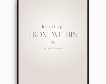 Mental Health Journal, Healing Journal, Personal Growth Journal, Self Help Journal, Anxiety Journal, Spiritual Journal, Therapy Journal