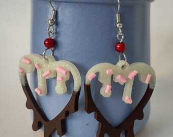 Any Given Sundae Melty Heart Earrings