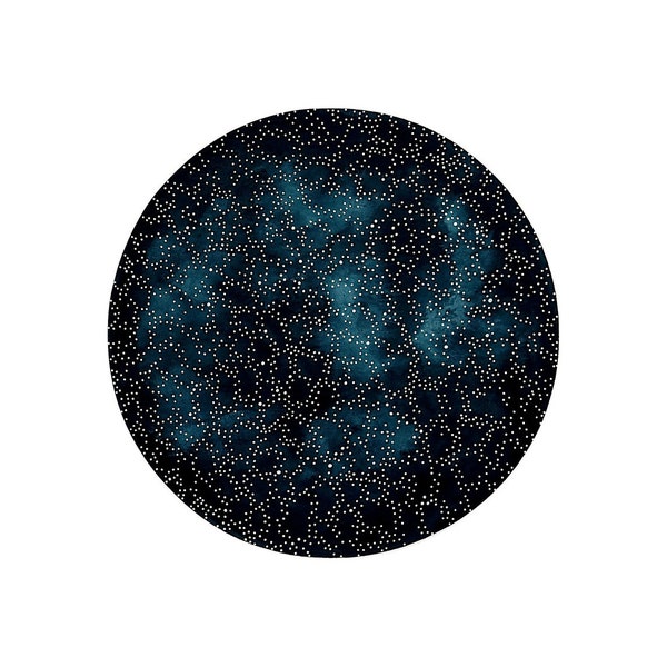 SALE - Last One - Imaginary Star Chart - Archival 8x10 Art Print - Watercolor Painting - Astronomy, Night Sky - by Natasha Newton