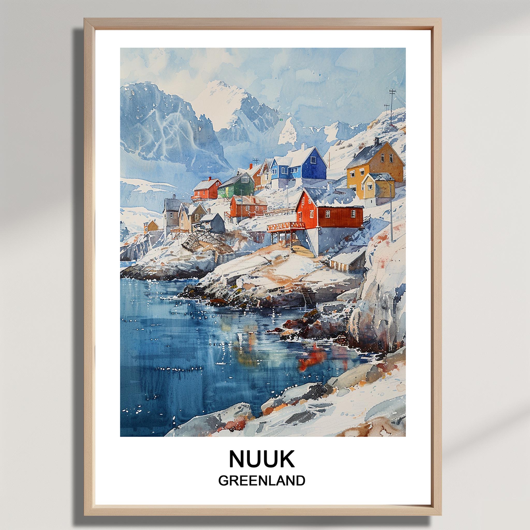 Mantovana Per Finestra Greenland Home Watercolor Dream, Grigio, 213x48 Cm, Foderata, Con Tasca Per Asta - 2