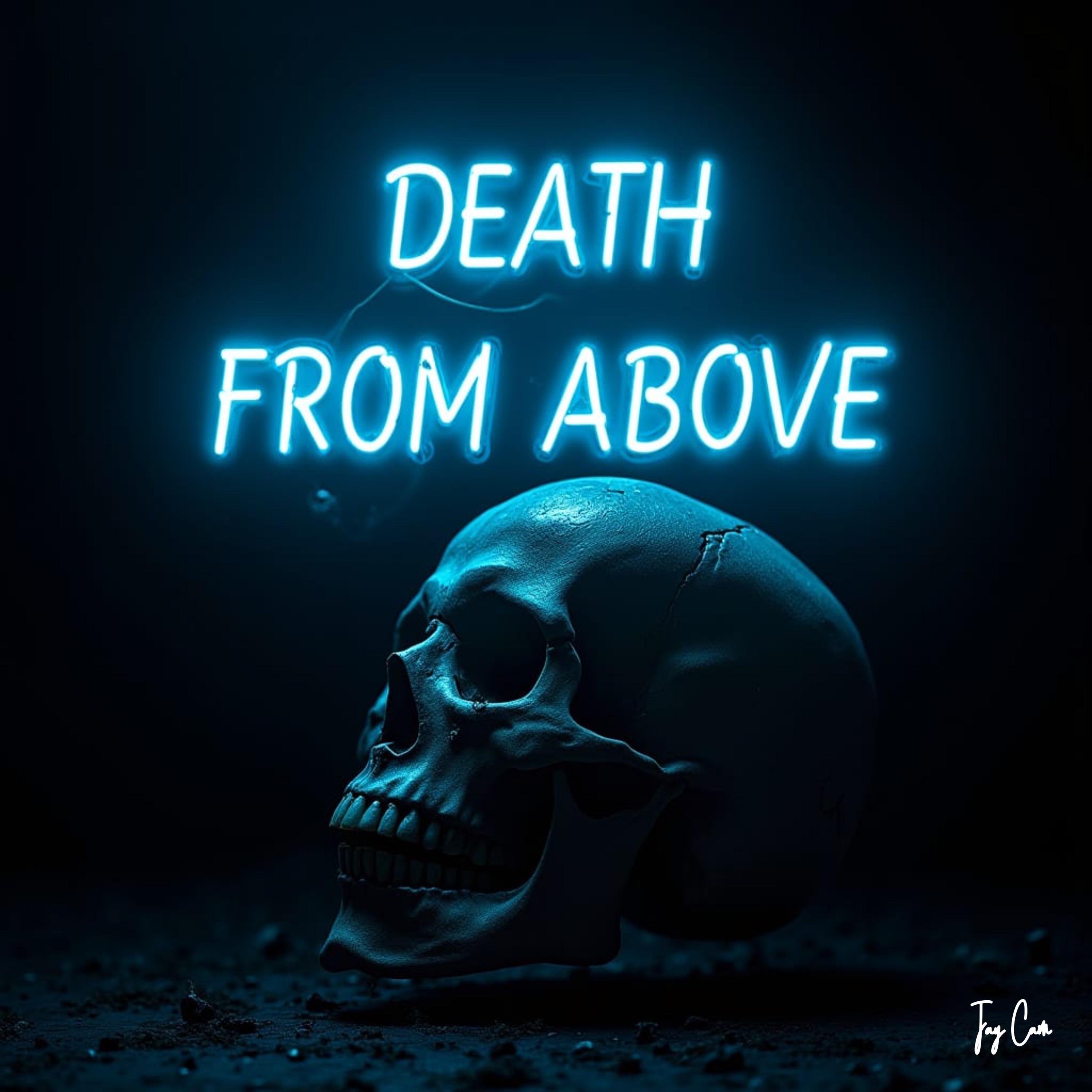 未使用品！ビンテージ！W taps DEATH FROM ABOVE T 水色 【公式通販】