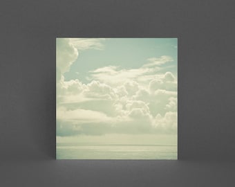 Cloud Greeting Card - As the Clouds Gathered