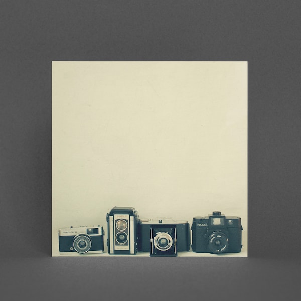 Camera Greeting Card, Card for Photographer - Camera Collection