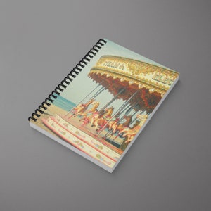 Horse Spiral Notebook Seaside Carousel image 1