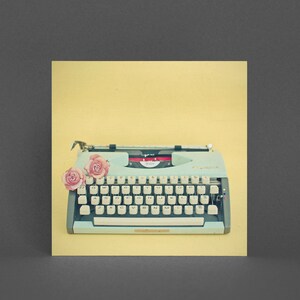 Schreibmaschine Grußkarte, Karte für Writer - The Typewriter
