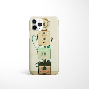 Camera iPhone 16 Case, Retro Phone Cover - Tower of Cameras