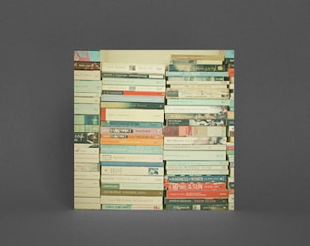 Book Greeting Card, Card for Book Lovers - Bookworm