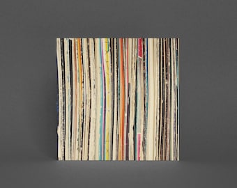 Music Greeting Card, Card for Vinyl Lovers - Record Collection