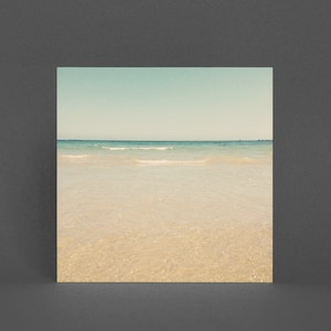Strandkaart, minimale kustwenskaart - sereniteit