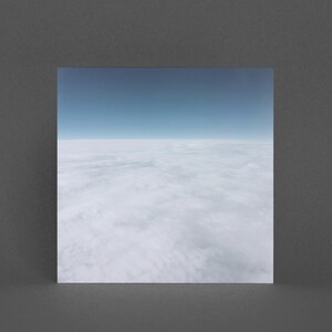 Skyscape Grußkarte - Erdkrümmung