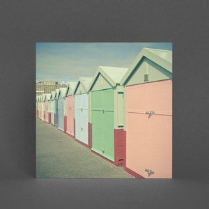 Brighton Beach Hut Karte - Am Meer