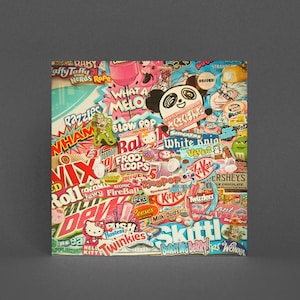 Carte de voeux Candy pour les gourmands - Candy Store