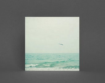 Biglietto da spiaggia, biglietto di auguri Ocean Seagull - Lone Bird