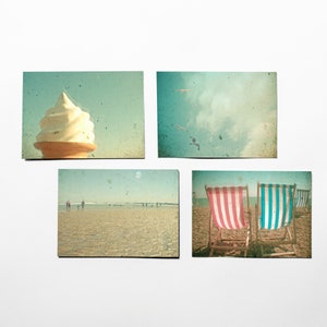 Beach Postcard, Stationery Set, Brighton Postcards The Sea image 1