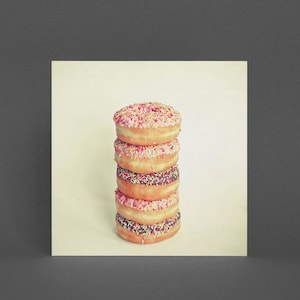 Donut Karte - Stapel Donuts