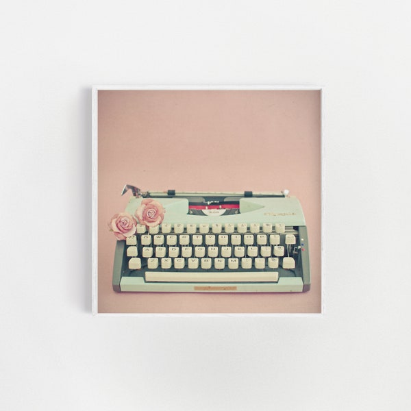 Typewriter Art, Gifts for Writers - Love Letter