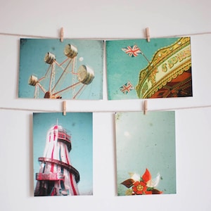 Postkarten Set, Retro Postkarten, Kinder Briefpapier Set - The Fair