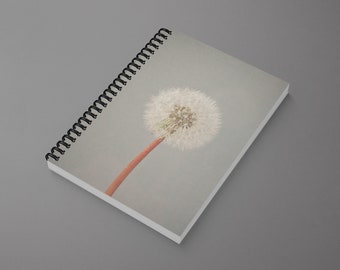 Flower Spiral Notebook - The Passing of Time