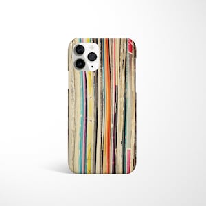 Record iPhone 16 Case, Music Phone Cover - Record Collection