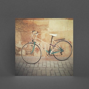 Rustikale Fahrradkarte - La Bicicleta