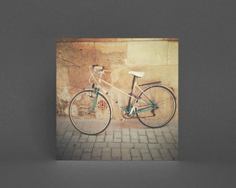 Rustic Bicycle Card - La Bicicleta