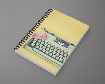 Spiral Notebook for Writer - The Typewriter