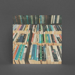 Buch Grußkarte, Karte für Buchliebhaber - Book Shop