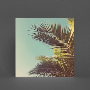Tropische Palme Karte - Herbstpalmen