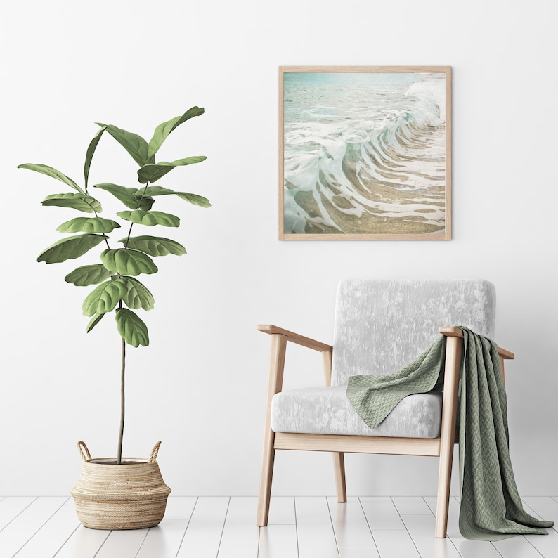 Beach Decor Ocean Art Coastal Decor Large Wall Art Sea Etsy UK