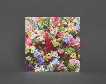 Floral Greeting Card, Summer Card - Floral Explosion